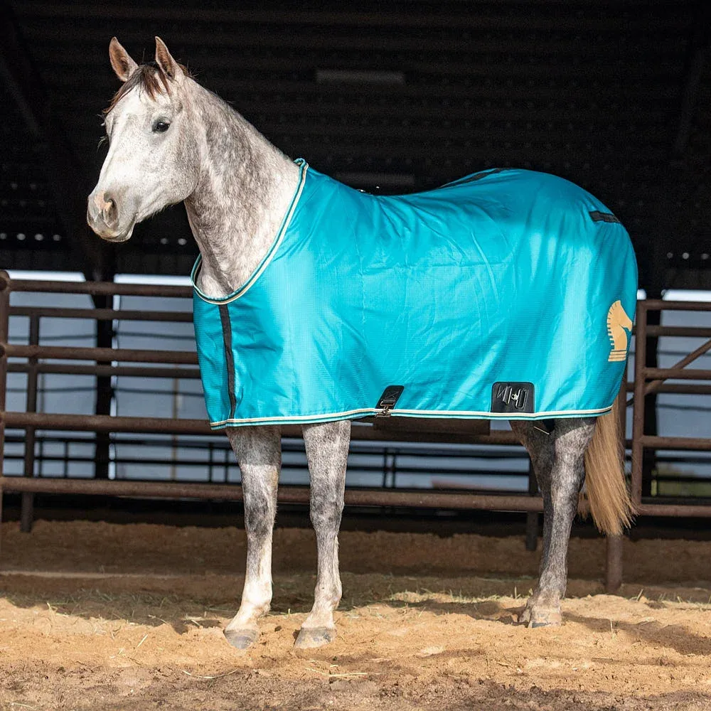 Classic Baltic Green Closed Front Stable Sheet - Image 2