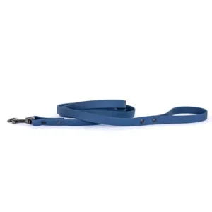 Classy Waterproof Soft PVC Navy Dog Leash