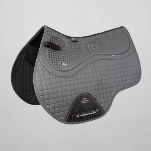 Close Contact Tech Grip Pro Anti-Slip Saddle Pad - GP/Jump Square Grey
