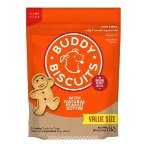 Cloud Star Buddy Biscuits Peanut Butter 3.5lb {L+1xR}