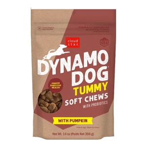Cloud Star Dynamo Dog Functional Treats: Tummy - Pumpkin & Ginger 14 oz. {L+ 1x} 938096