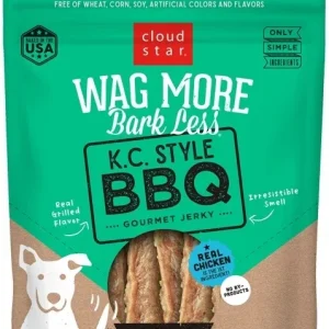 Cloud Star Wag More Bark Less Jerky Kansas City Style BBQ Chicken