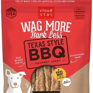 Cloud Star Wag More Bark Less Jerky Texas Style BBQ Beef