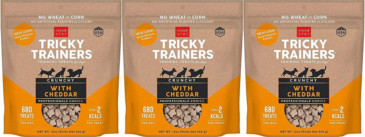 Cloudstar Dog Tricky Crunchy Cheddar 12oz