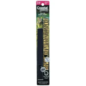 Coastal ElastaCat Tiger & Black Flex Fit Cat Safety Collar, 2