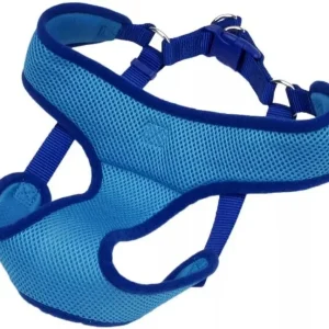 Coastal Pet Comfort Soft Wrap Adjustable Dog Harness Blue