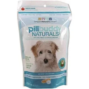 Complete Natural Nutrition Dog Pill Buddy Natural Duck 150 Grams {L+x}
