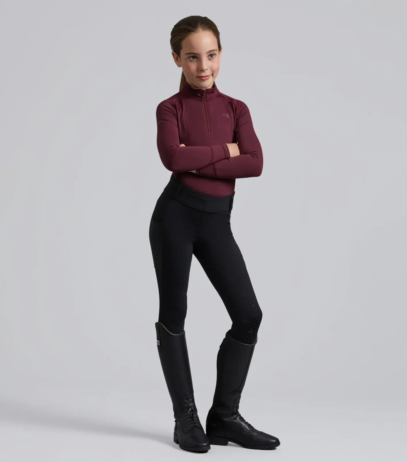 Concerto Girls Riding Tights Jet Black