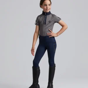 Concerto Girls Riding Tights Orkney Navy