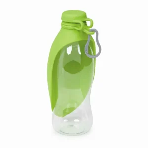 Cool Pup CP Folding Leaf Travel Bottle, 18 oz Portable Dog Water Bottle