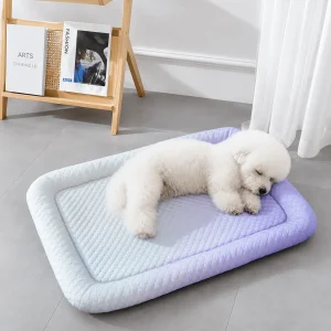 Cooling Ice Silk Pet Bed