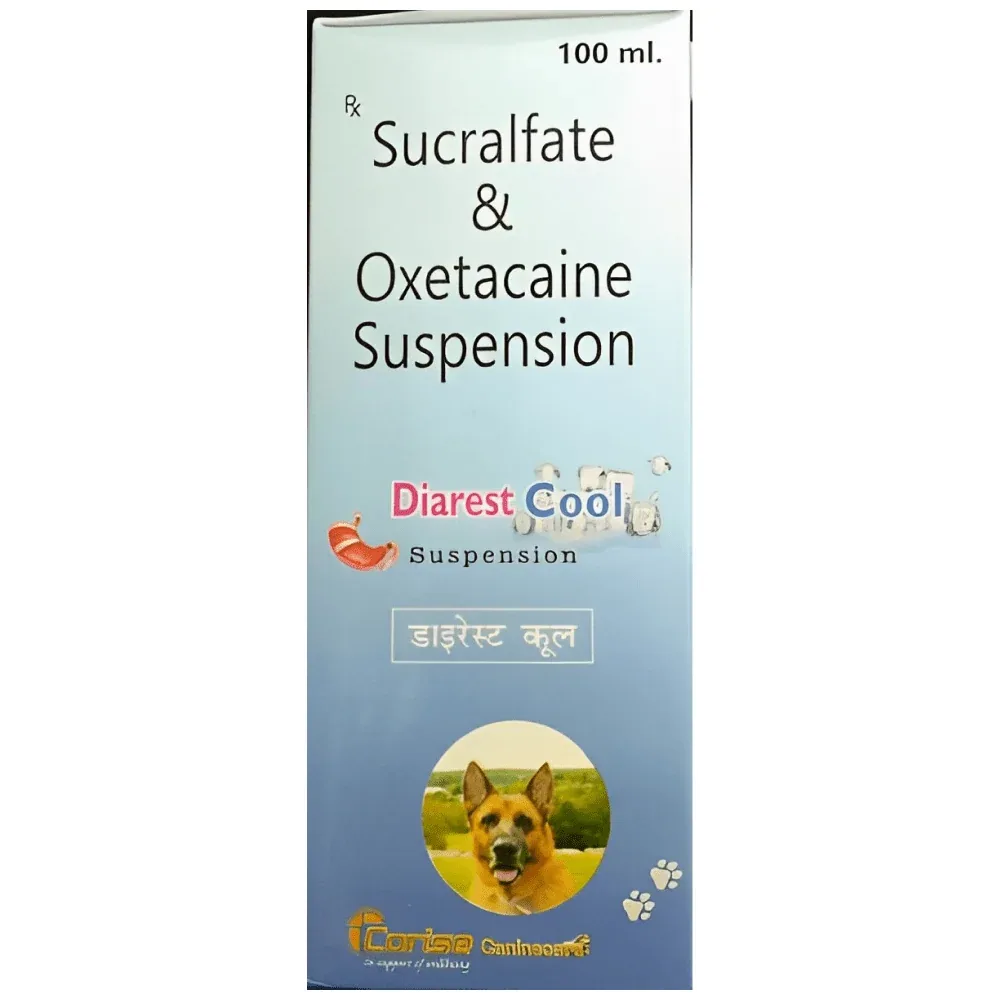 Corise Diarest Cool Syrup (100ml) and Vivaldis Entero Chronic Powder for Dogs & Cats (1 Sachet) Combo - Image 2