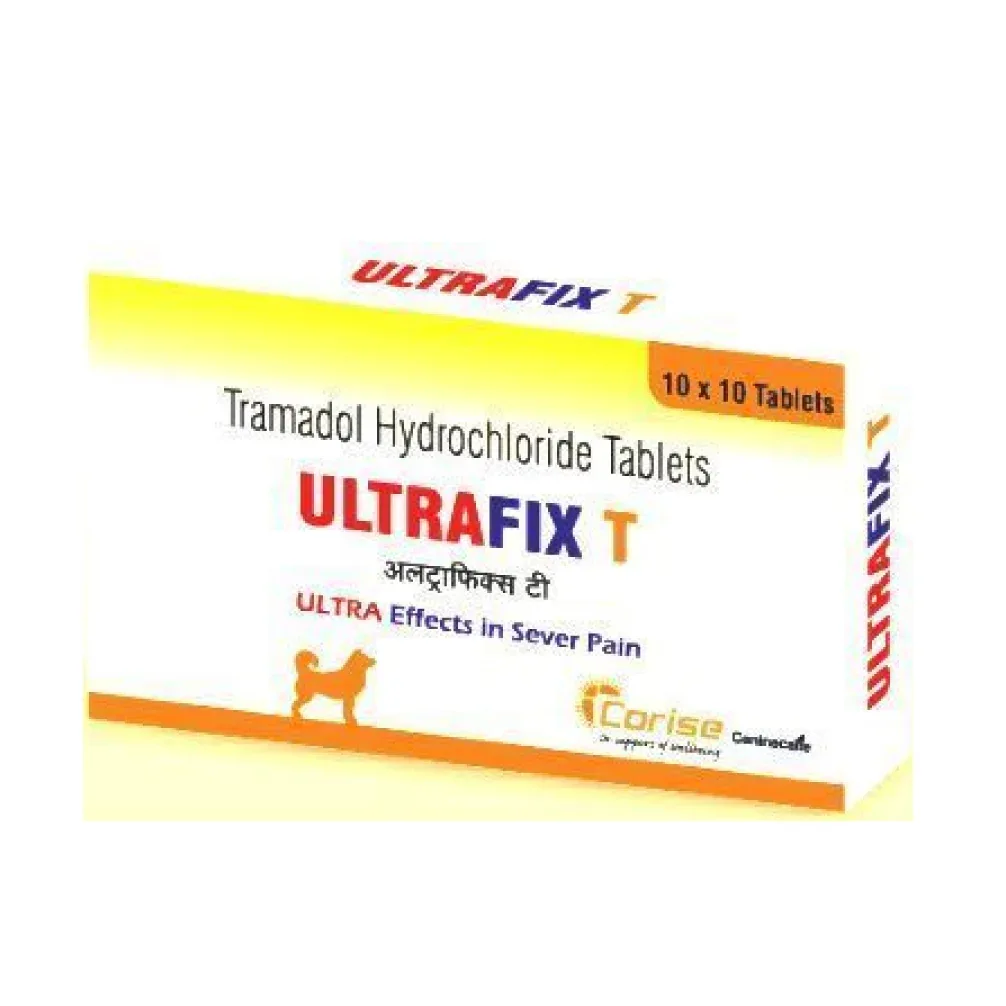 Corise Ultrafix T Tablets 50mg (Tramadol Hydrochloride) for Dogs and Cats