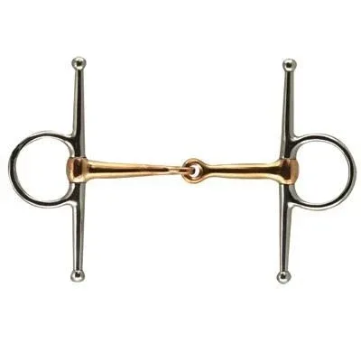 Coronet Copper Mouth Full Cheek Snaffle Bit
