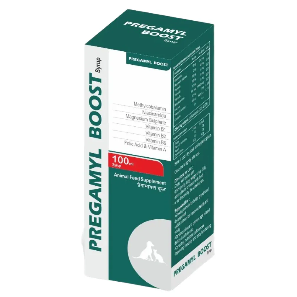Corsie Pregamyl Boost Syrup Immunity Supplement for Dogs and Cats