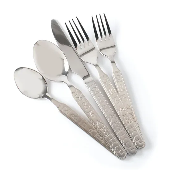 Cowboy Collectibles Ranch Brands 20 Piece Flatware Set - Image 2