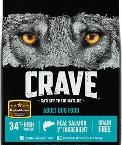 Crave Salmon and Ocean Fish Dry Dog Food 22lb