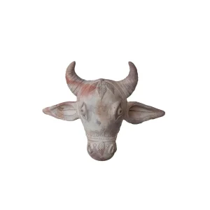 Creative Co-Op Cow Head Wall Decor