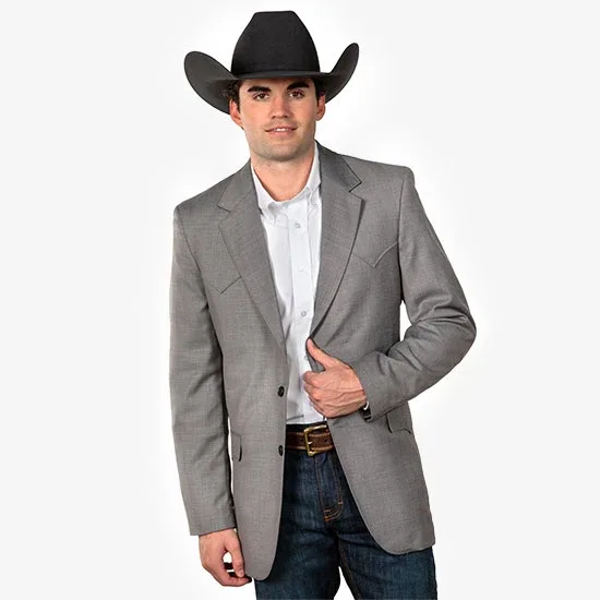 Cripple Creek Lubbock Steel Grey Sportcoat