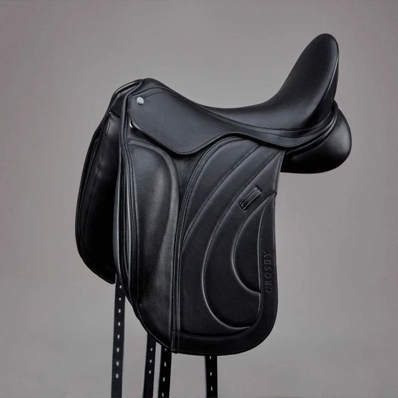 Crosby Dressage Adjustable Knee Block Saddle 18" B