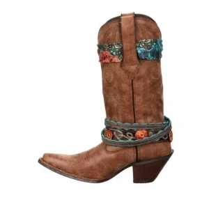 Crush Durango Ladies Accessorize Brn Boots