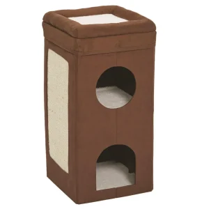 CURIOUS CAT CONDO BRWN SUEDE {L-1}277422
