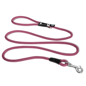 Curli Stretch Comfort Leash Medium Ruby