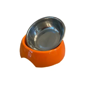 Cutie Ties Stainless Steel Dog Bowl with Melamine Outer, 2-Count
