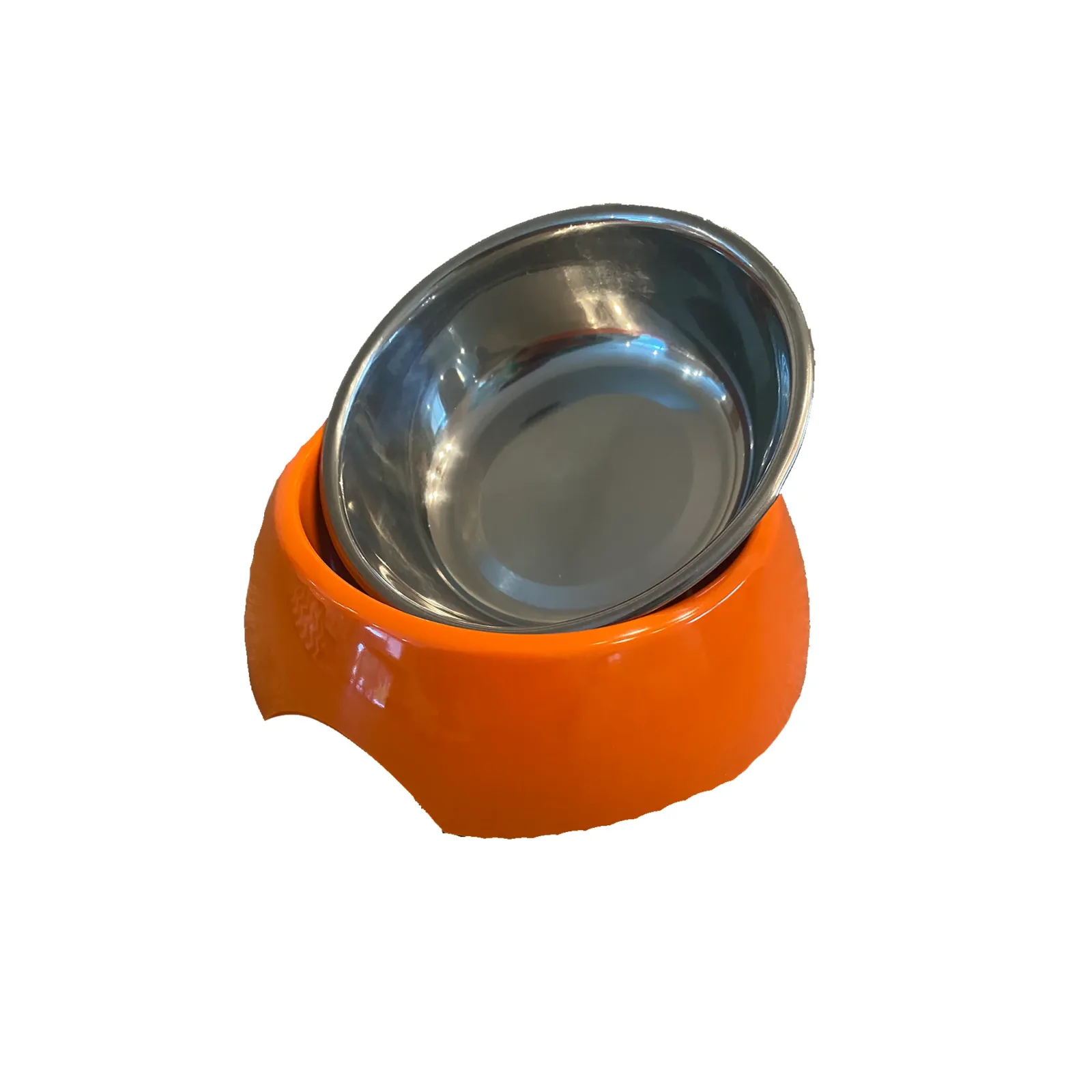 Cutie Ties Stainless Steel Dog Bowl with Melamine Outer, 2-Count