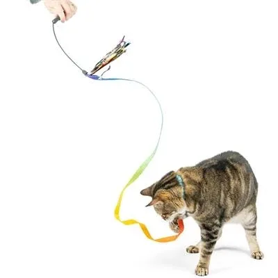 Dance & Lure Rainbow Wand Cat Toy - Image 2
