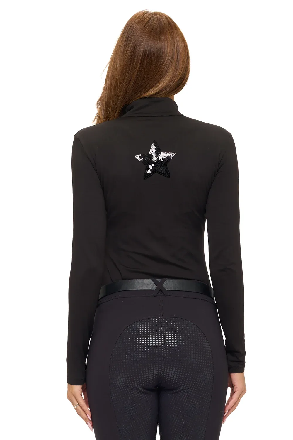 Dancing Equestrian Ladies’ "Ride" Long-Sleeve Base Layer Shirt - Image 2