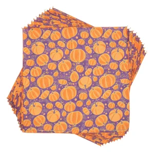 Dancing Pumpkins Dog Bandana, 22 inch, 12 Pack