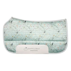 Dapplebay Dragonfly Meadow Western Saddle Pad