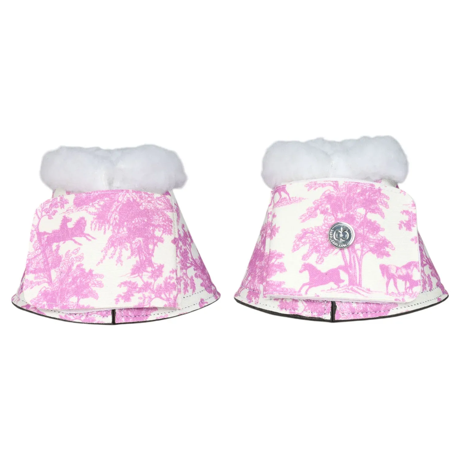 Dapplebay Equestrian Toile Bell Boots - Image 2