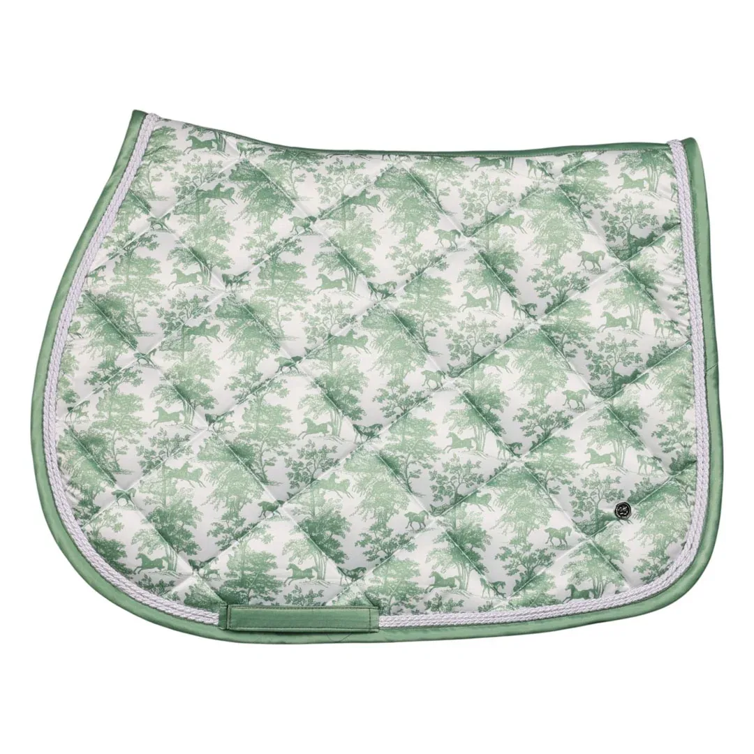 Dapplebay Equestrian Toile Pony Saddle Pad - Image 2