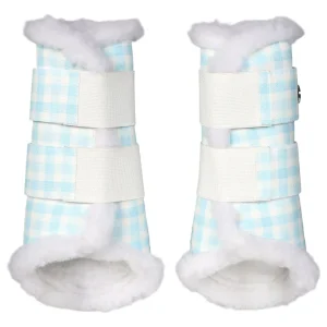 Dapplebay Gingham Brush Boots