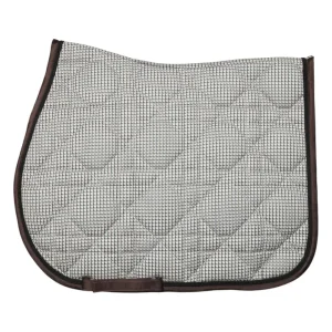 Dapplebay Heirloom Bay Houndstooth Jump Saddle Pad