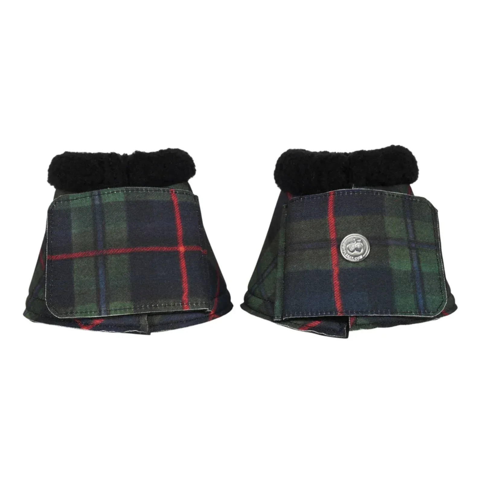 Dapplebay Holiday Plaid Bell Boots - Image 2