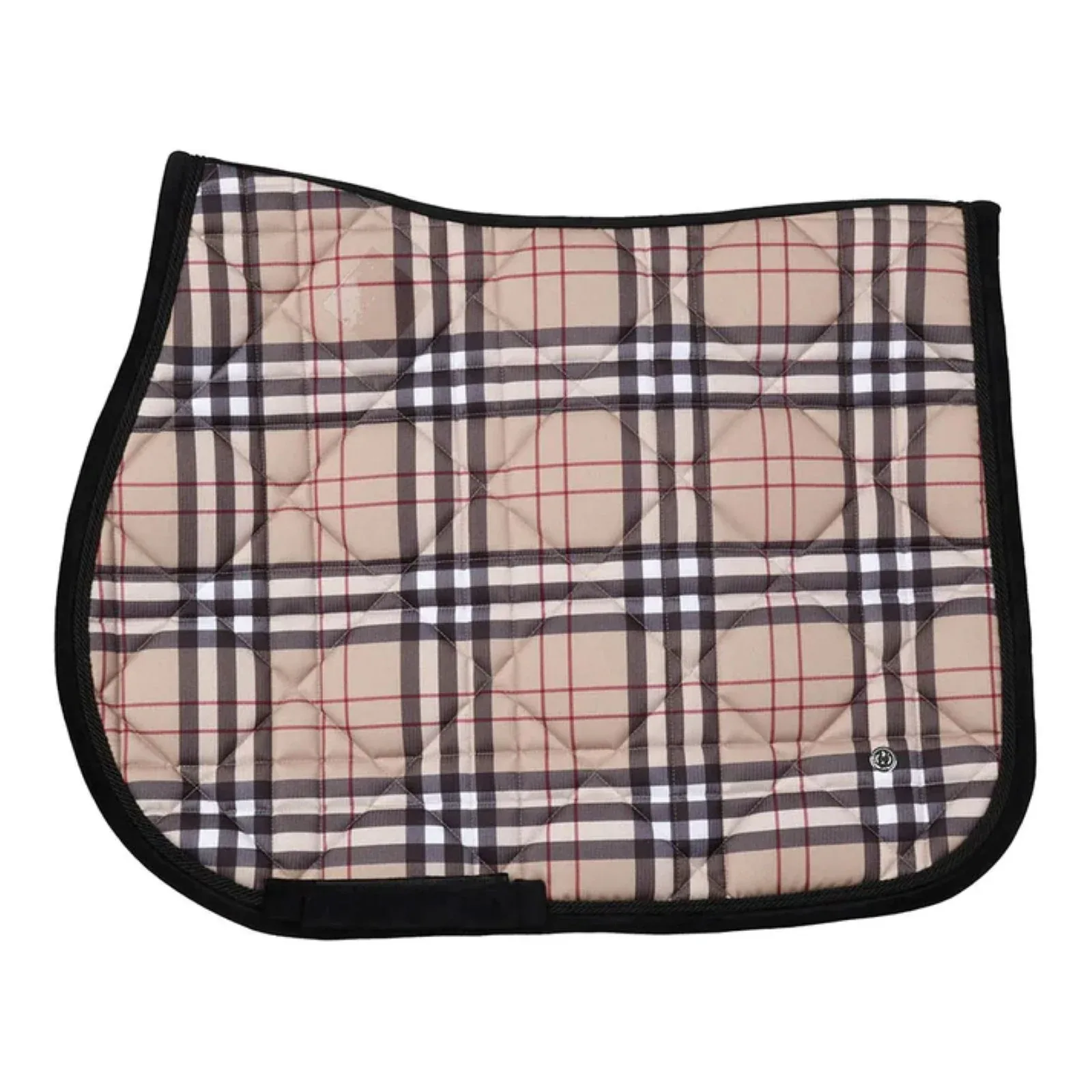 Dapplebay Holiday Plaid Jump Saddle Pad - Image 2