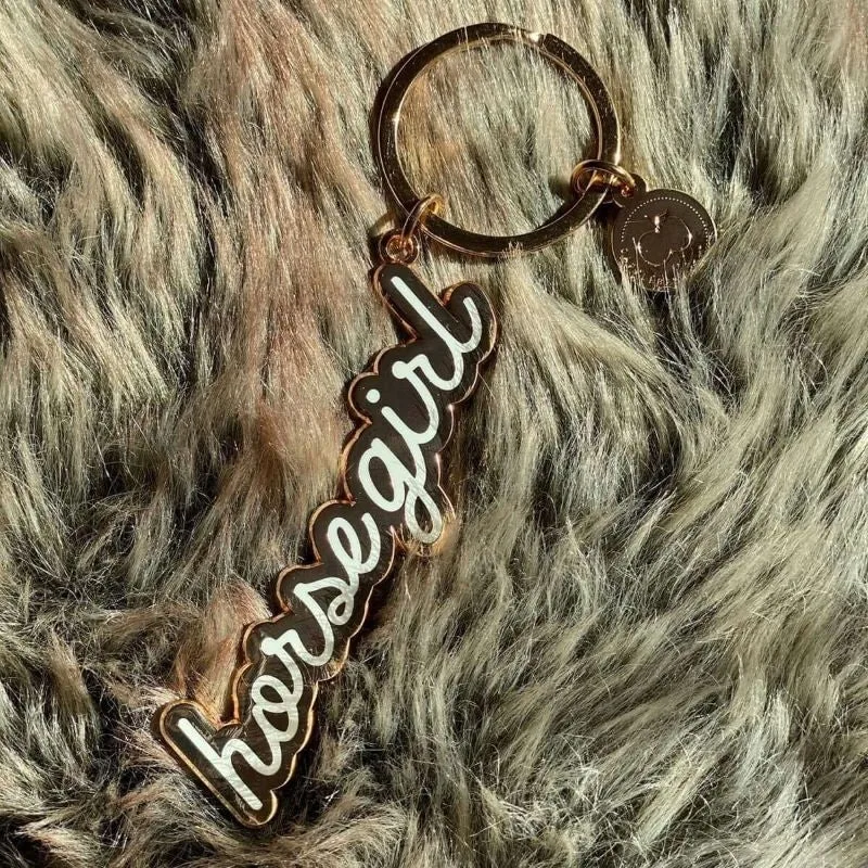 Dapplebay Horse Girl Keychain - Image 2
