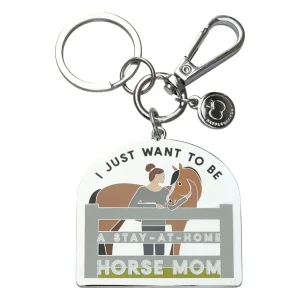 Dapplebay Horse Mom Keychain