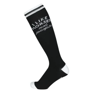Dapplebay I Like Horses Knit Boot Socks
