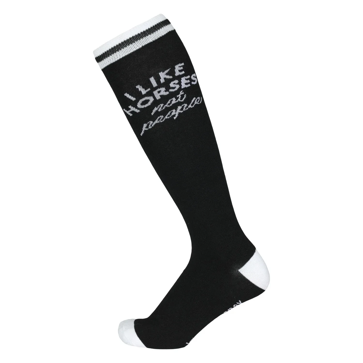 Dapplebay I Like Horses Knit Boot Socks