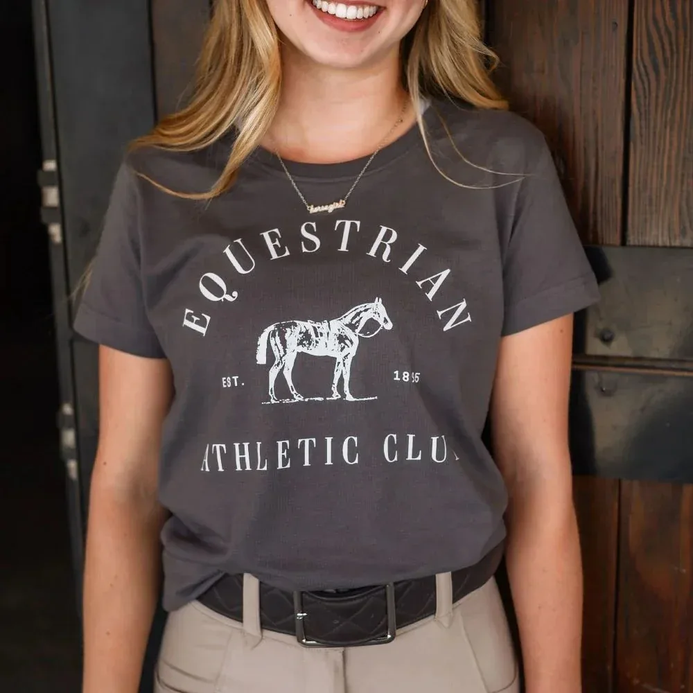 Dapplebay Ladies Equestrian Athletic Club Tee