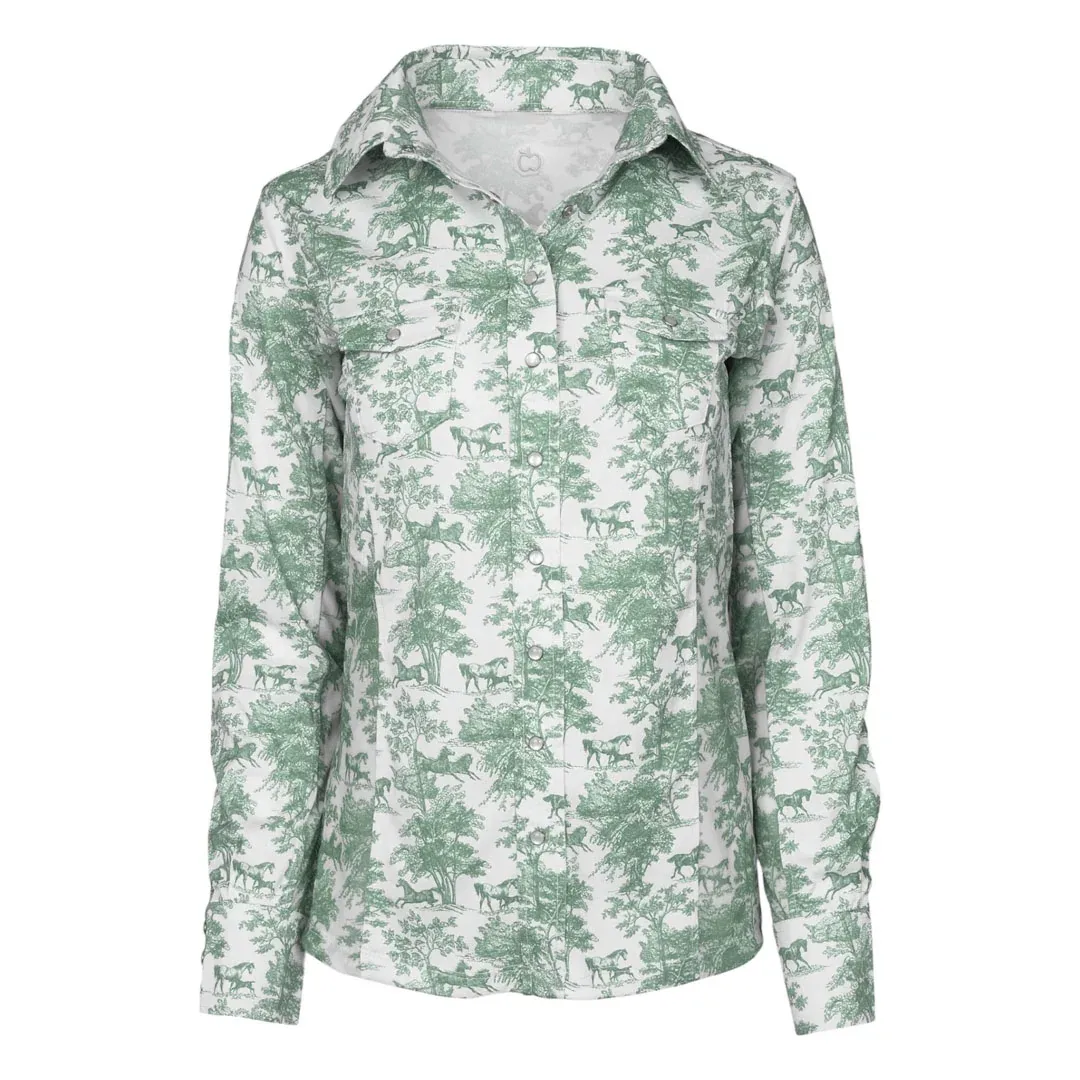 Dapplebay Ladies Equestrian Toile Western Shirt