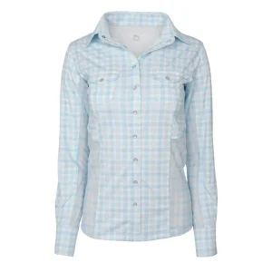 Dapplebay Ladies Gingham Button Down Western Shirt