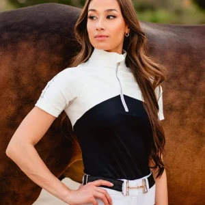 Dapplebay Ladies Short Sleeve Riding Top