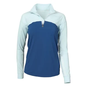 Dapplebay Lady 1/4 Zip Long Sleeve Riding Top