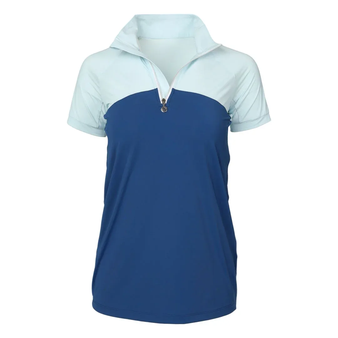 Dapplebay Lady 1/4 Zip Short Sleeve Riding Top