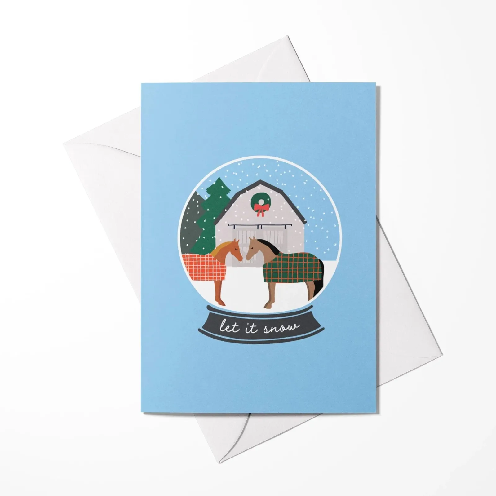 Dapplebay Let It Snow Card